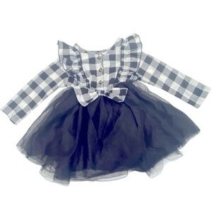 18-24m Plaid Tutu Dress